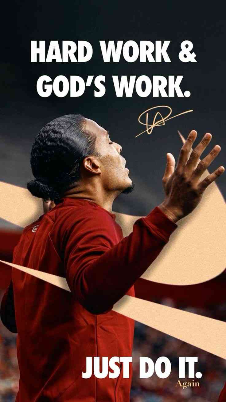 Nike Just Do It - Virgil Van Dijk | MirrorLog